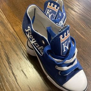 Kansas City Royals Converse-style Shoes Size 9